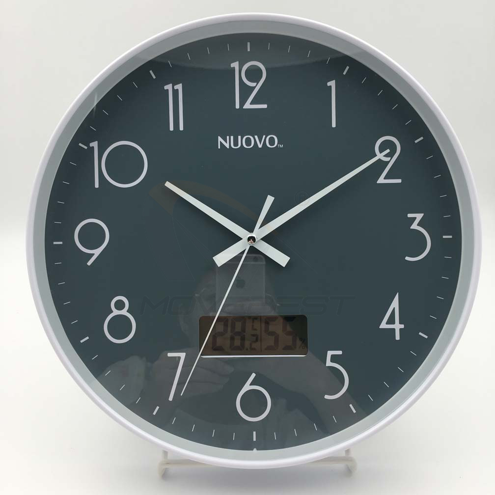  Plastic Wall Clock with Calendar-G2001	(图1)