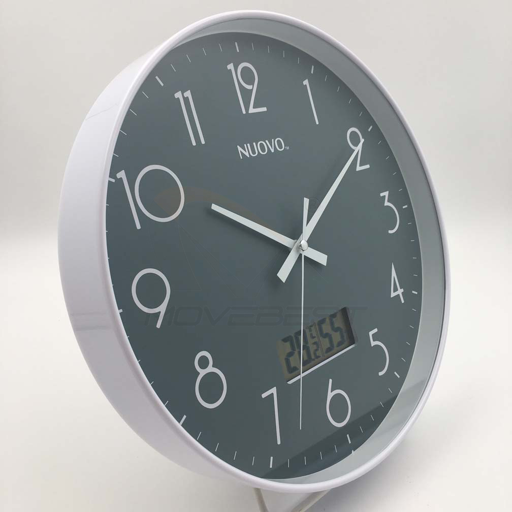  Plastic Wall Clock with Calendar-G2001	(图2)